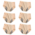 6x Beige Undies