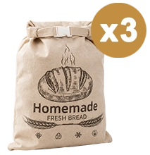 Evelmont Homemade Fresh Bread Bags